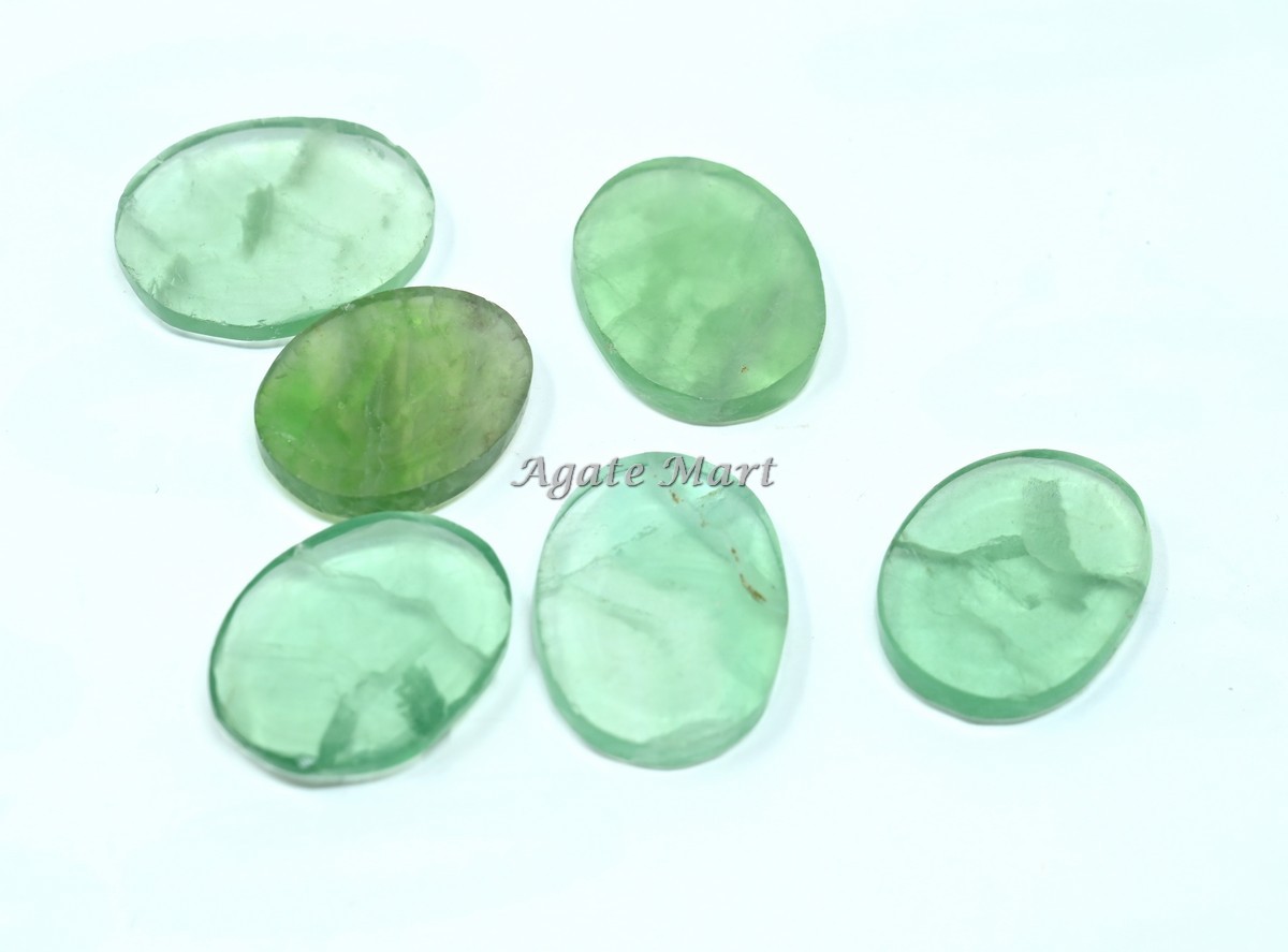 Green Fluorite Worry Stones