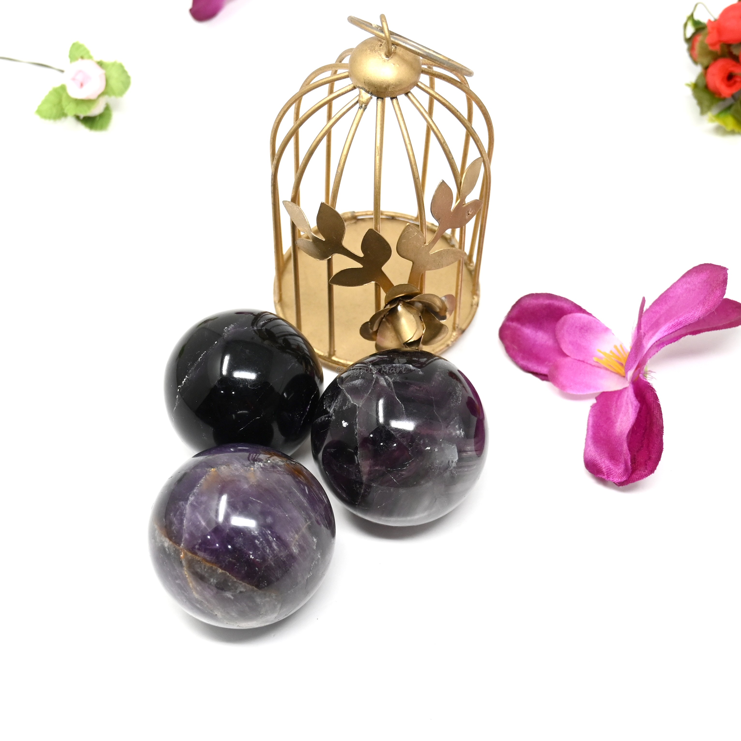 Amethyst Crystals Sphere