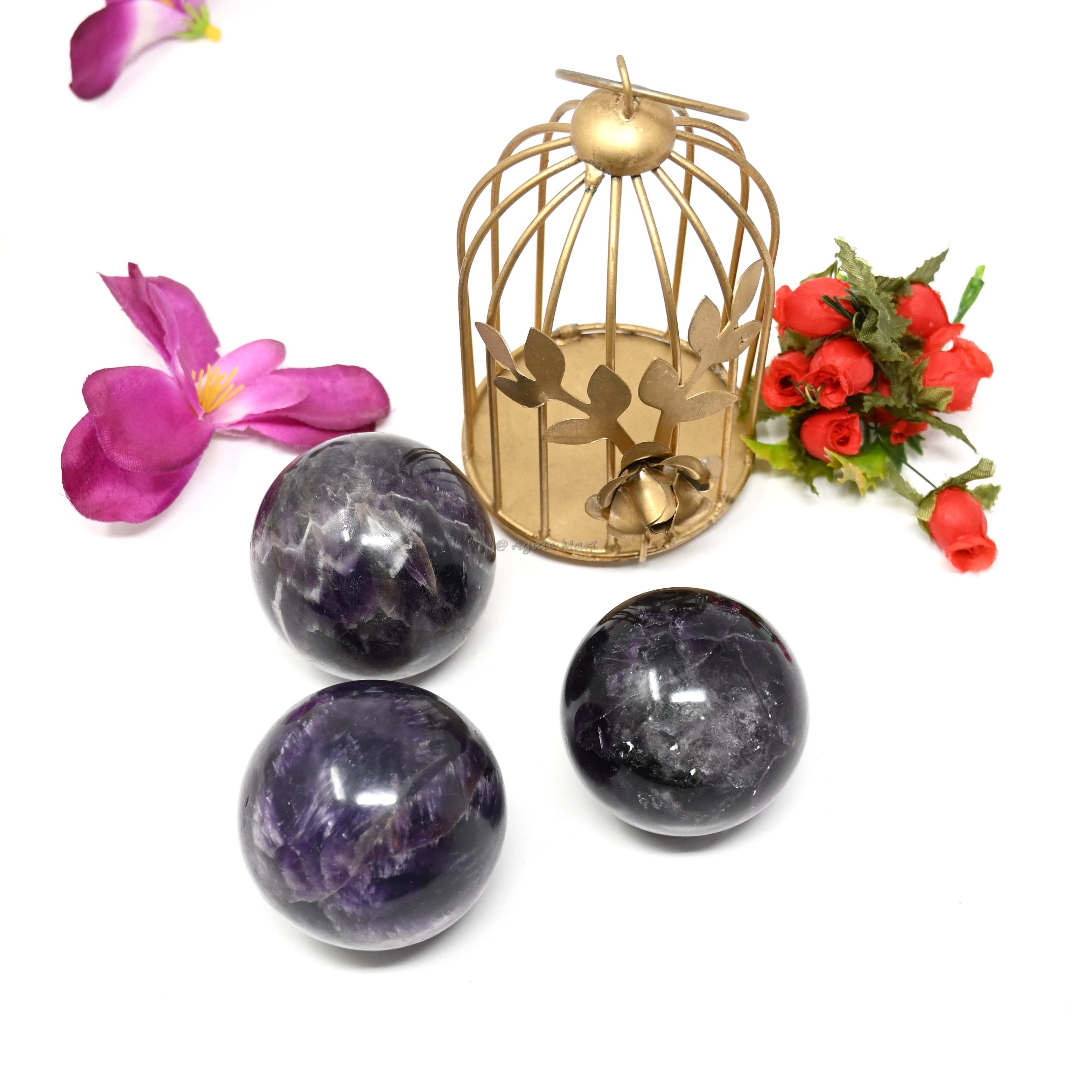 Amethyst Crystals Sphere