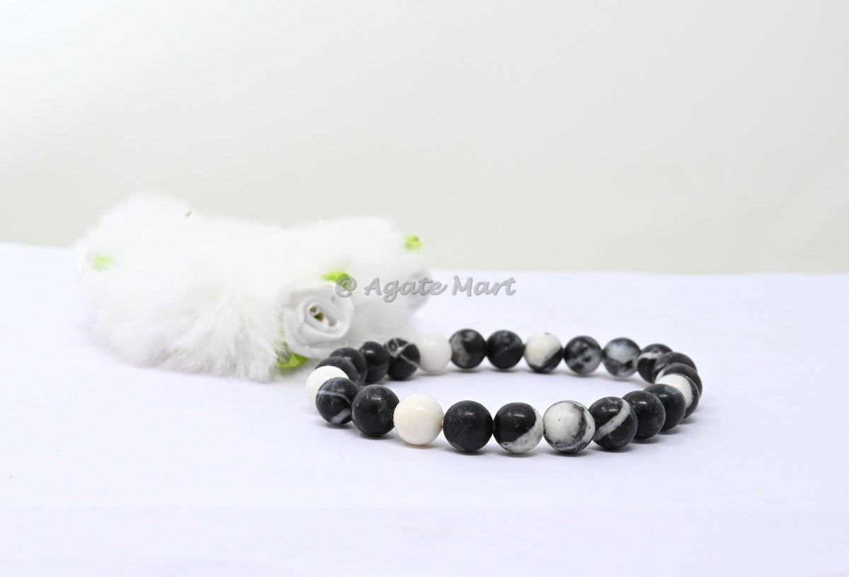 Zebra Jasper Bracelet
