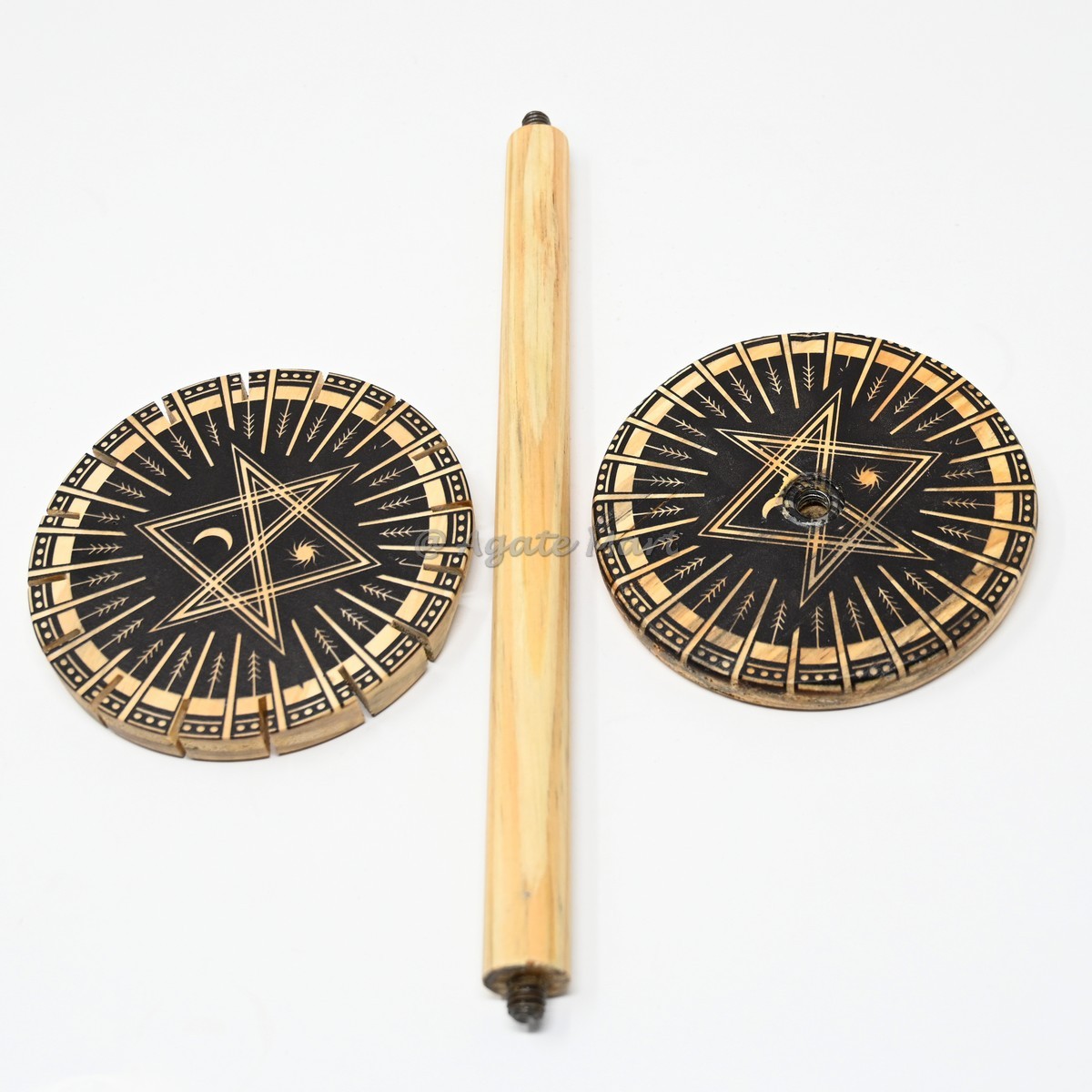 Radiant Celestial Pentagram Holder