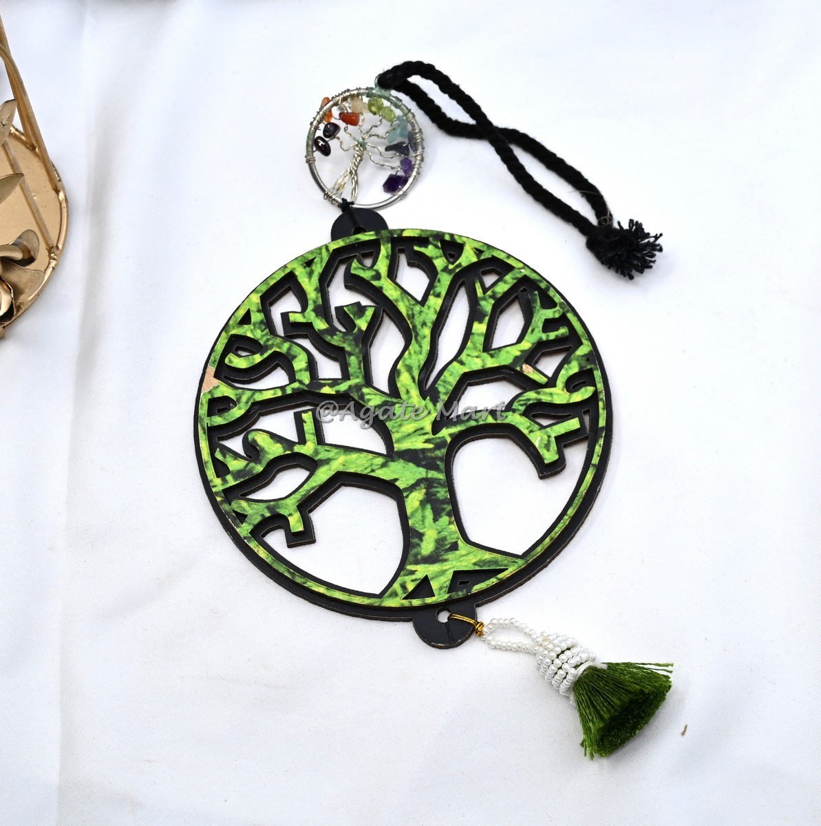 Tree Of Life With 7 Chakra Tree Of Life Wall or Car Hanging For Healing