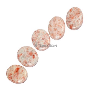 Sunstone Healing Crystals Palm Stone