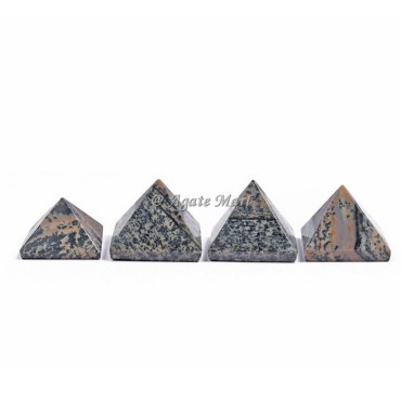 Dendritic Agate Crystals Pyramid