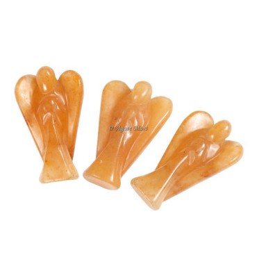 Golden Quartz Angel