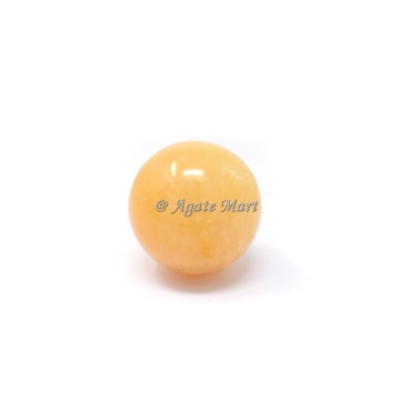 Light Golden Quartz Crystals Sphere