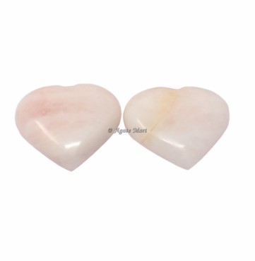Pink Orgonite Puffy Hearts
