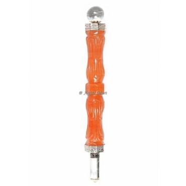 Peach Aventurine Healing Stick Wand