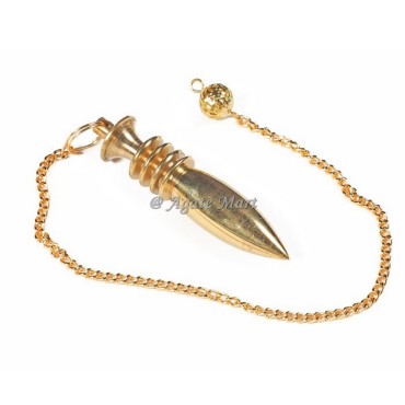 Golden Metal Karnak Metal Pendulum