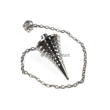 Silver Infinity Metal Brass Pendulum