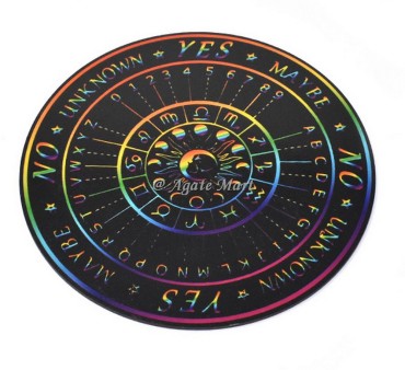 Rainbow Monophase with Zodiac Dowsing Pendulum Board