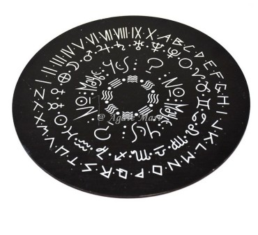 Accent Symbol Printed Dowsing Pendulum Board