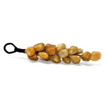 Healing Crystals Golden Quartz Wall Hanging